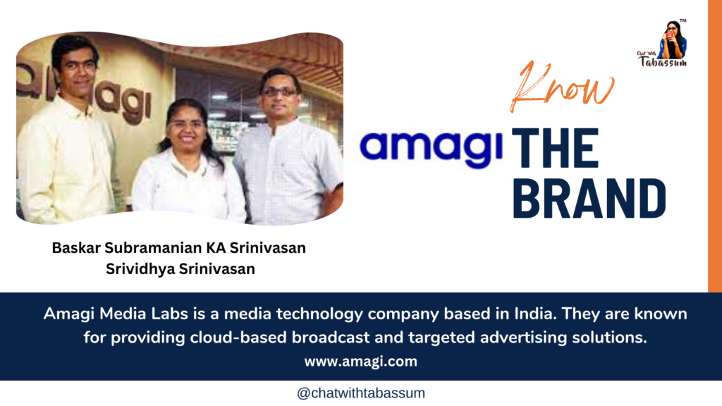 “Amagi Media Labs: Transforming the Broadcasting Landscape with Innovation and Excellence”